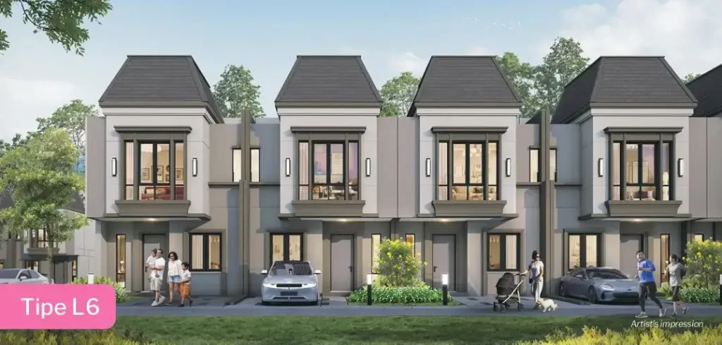 Rumah Mimosa Paramount Petals Tipe L6