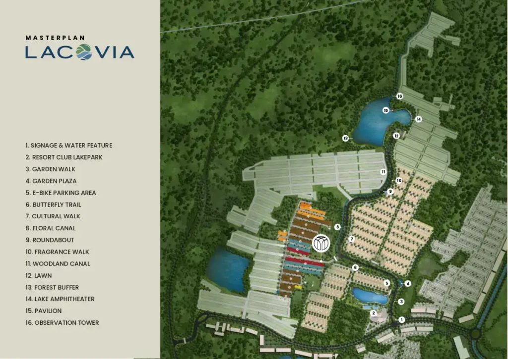 Siteplan Cluster Jorvis Citra Garden Serpong