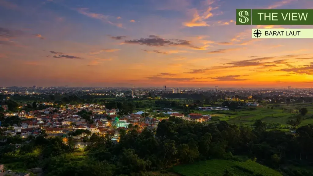View Barat Laut Sherwood Summarecon Bogor