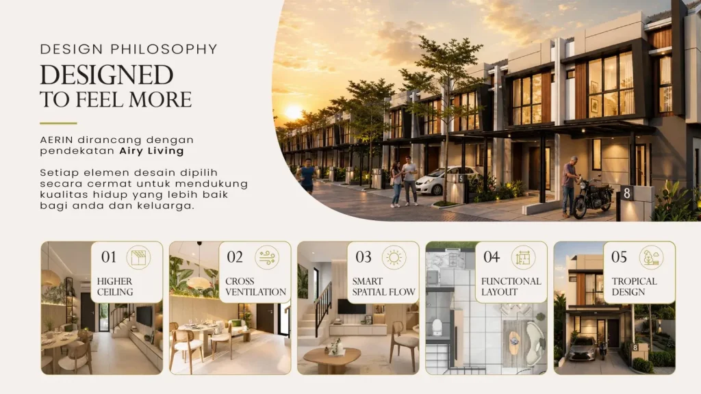 Aerin Terranea Homes Desain Philosophy