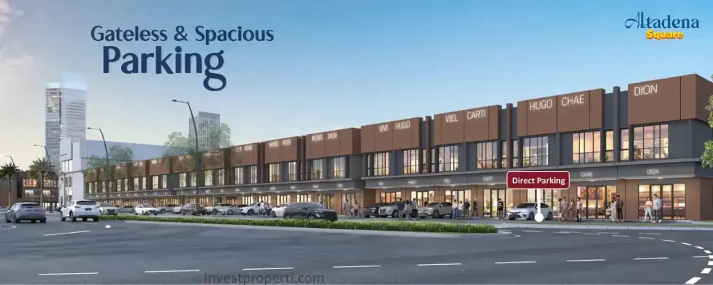 Altadena Square Paramount Serpong Parking