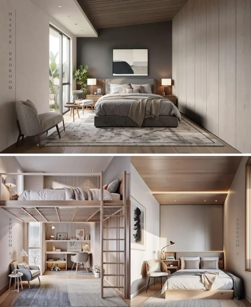 Interior Bedroom Rumah Uluvara