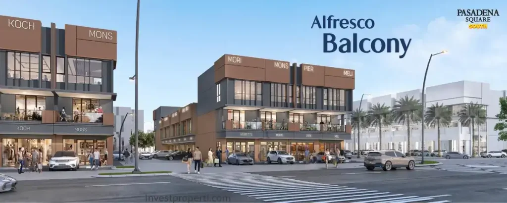 Pasadena Square Souht Paramount Serpong Alfresco Balcony