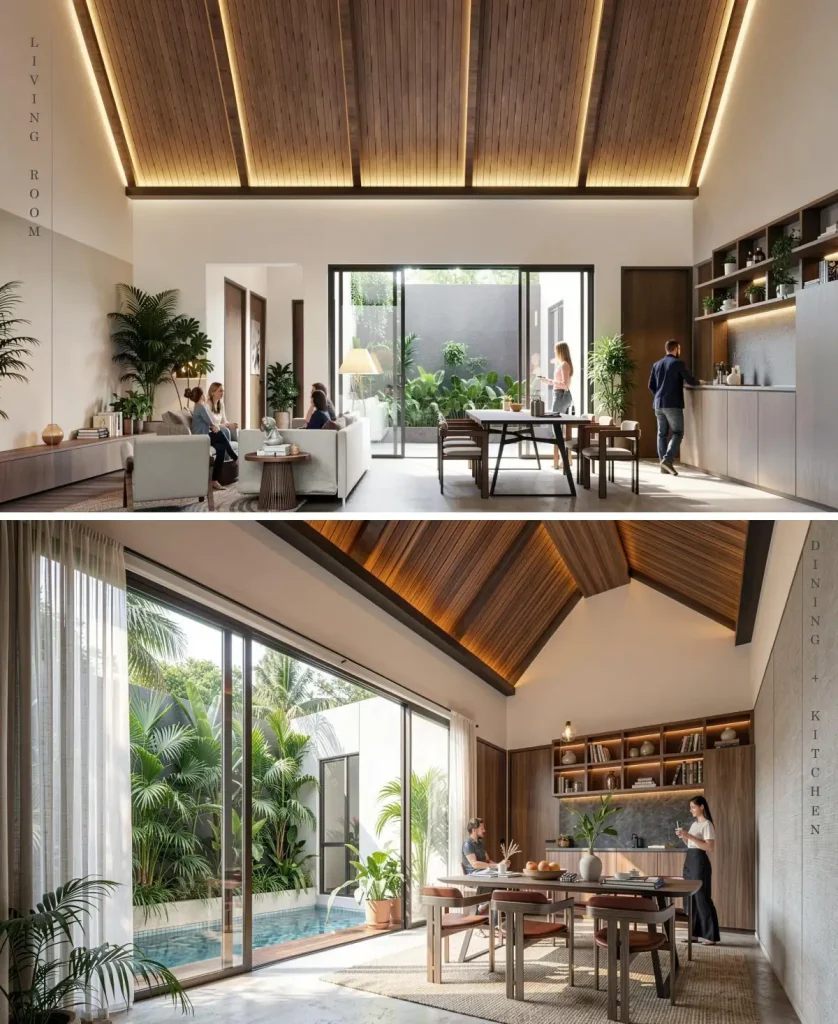 Uluvara Serpong Living & Dining Room