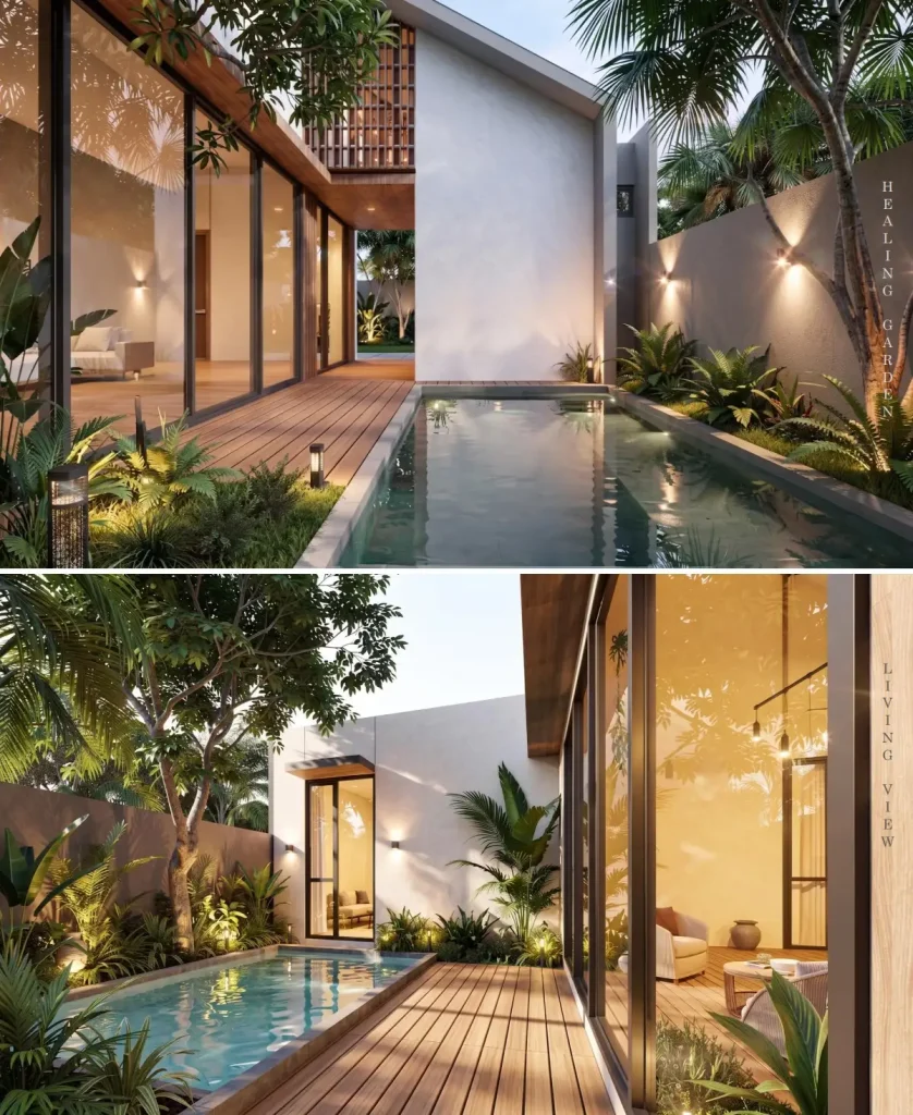 Uluvara Serpong Pool Backyard