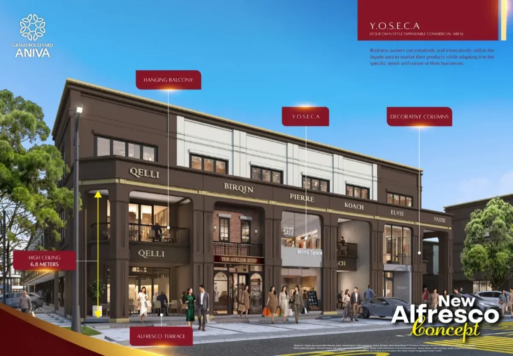 Grand Boulevard Aniva Paramount Serpong Paramount Alfresco