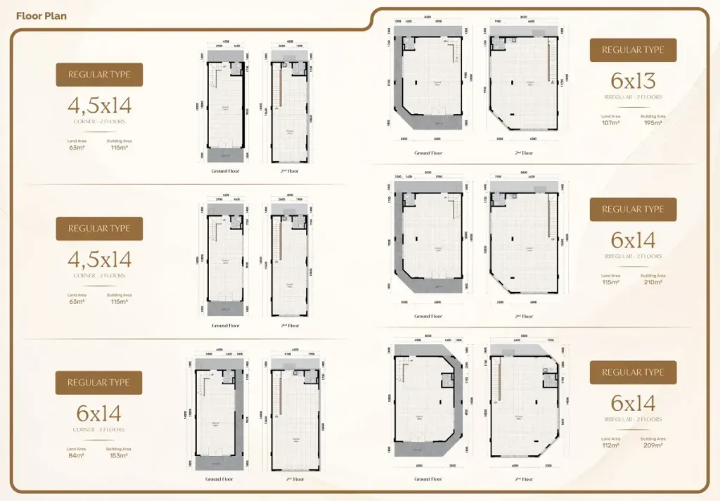 Grand Boulevard Aniva Gading Serpong Floor Plan