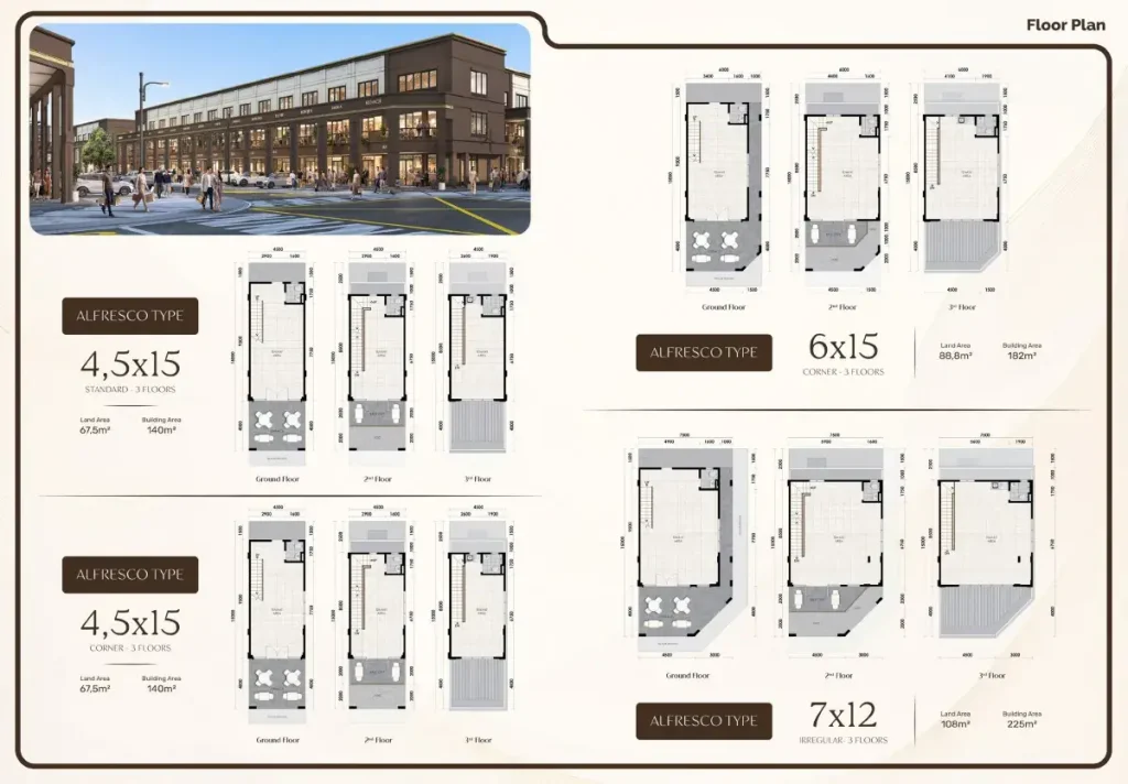 Grand Boulevard Aniva Gading Serpong Floor Plan