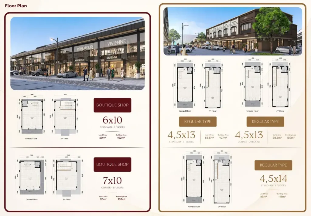 Grand Boulevard Aniva Gading Serpong Floor Plan