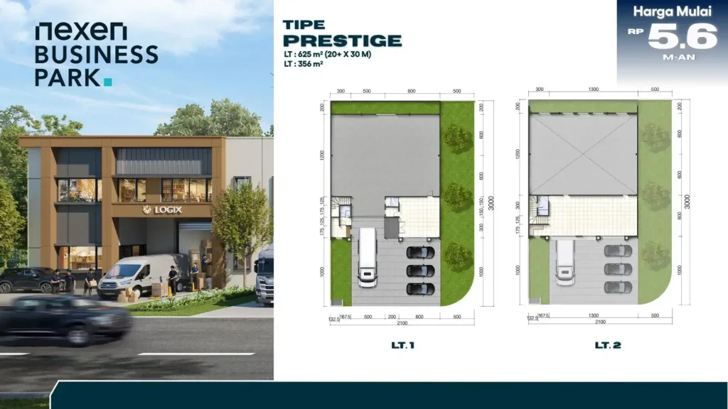 Gudang Nexen Business Park Tipe Prestige