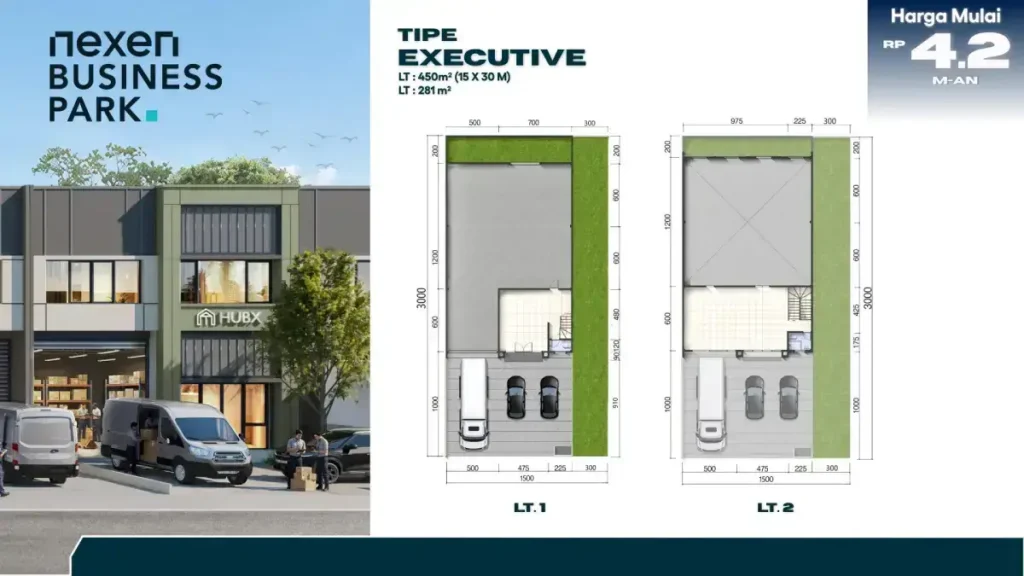 Gudang Nexen Business Park Tipe Executive
