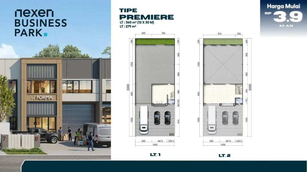 Gudang Nexen Business Park Tipe Premier