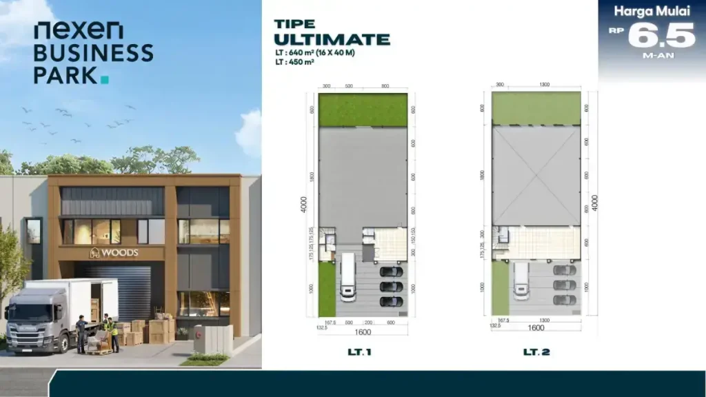 Gudang Nexen Business Park Tipe Ultimate