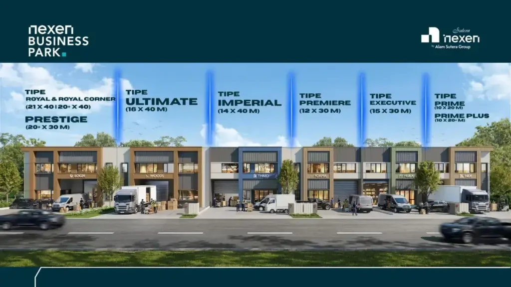 Nexen Business Park Sutera Nexen Types