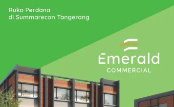 Emerald Commercial: Ruko Waterfront Pertama di Summarecon Tangerang Emerald Commercial Summarecon Tangerang