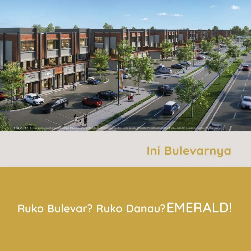 Emerald Commercial Summarecon Tangerang - Boulevard