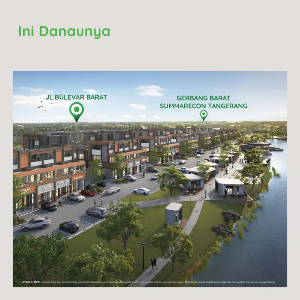 Emerald Commercial Summarecon Tangerang - Danau