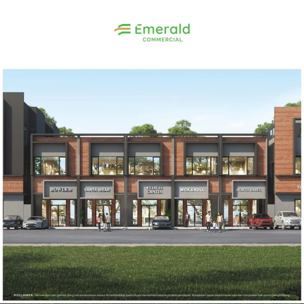 Emerald Commercial Summarecon Tangerang Tipe 5x10 Std