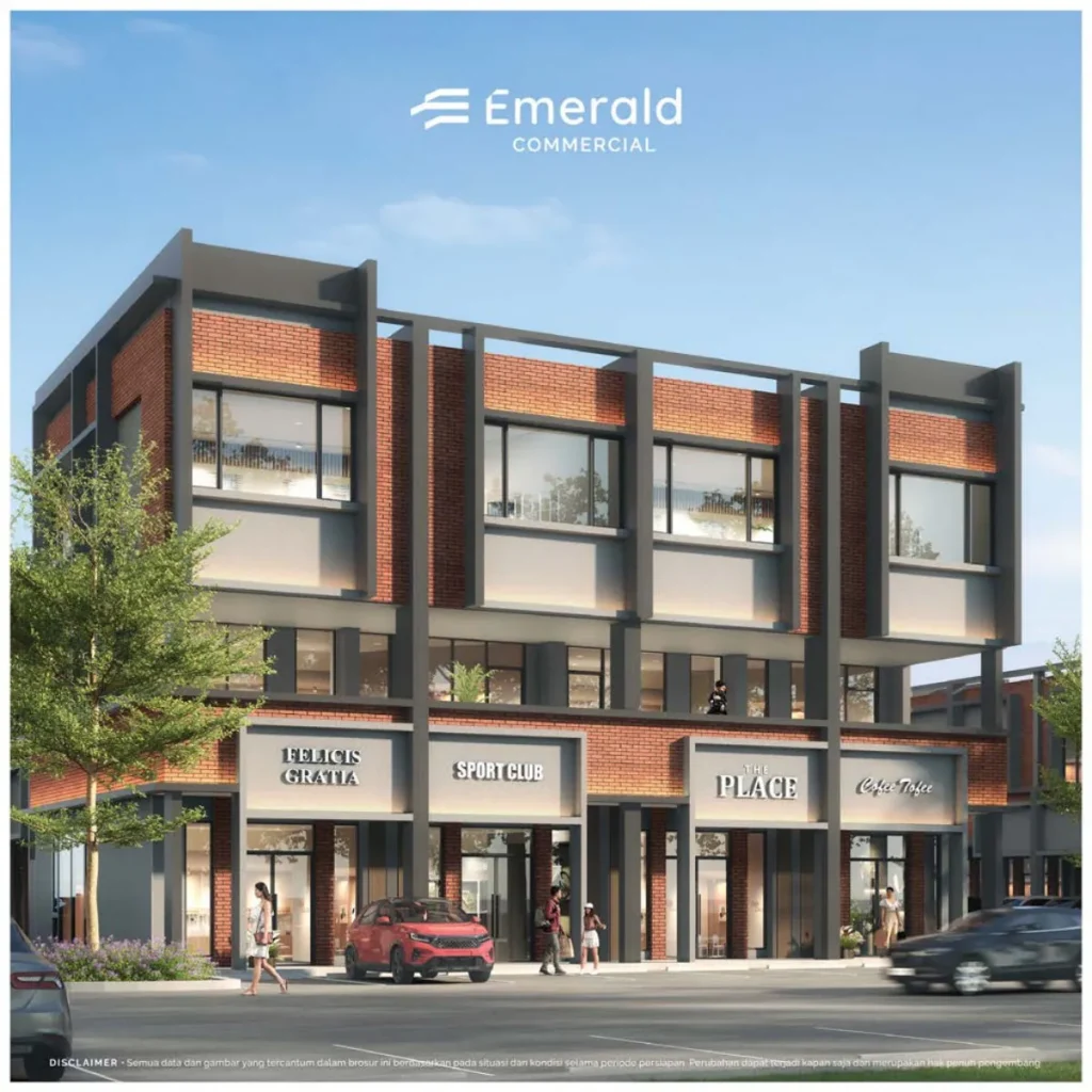 Emerald Commercial Summarecon Tangerang Tipe 5x15 Sudut