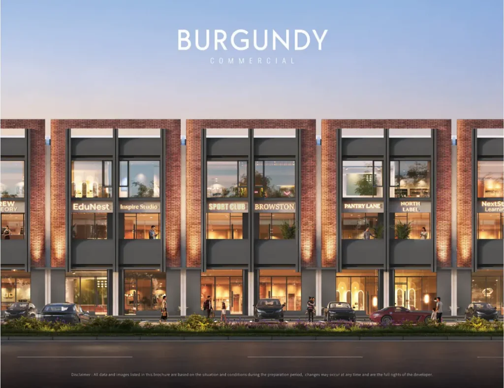 Ruko Burgundy Commercial Summarecon Bandung - Standard