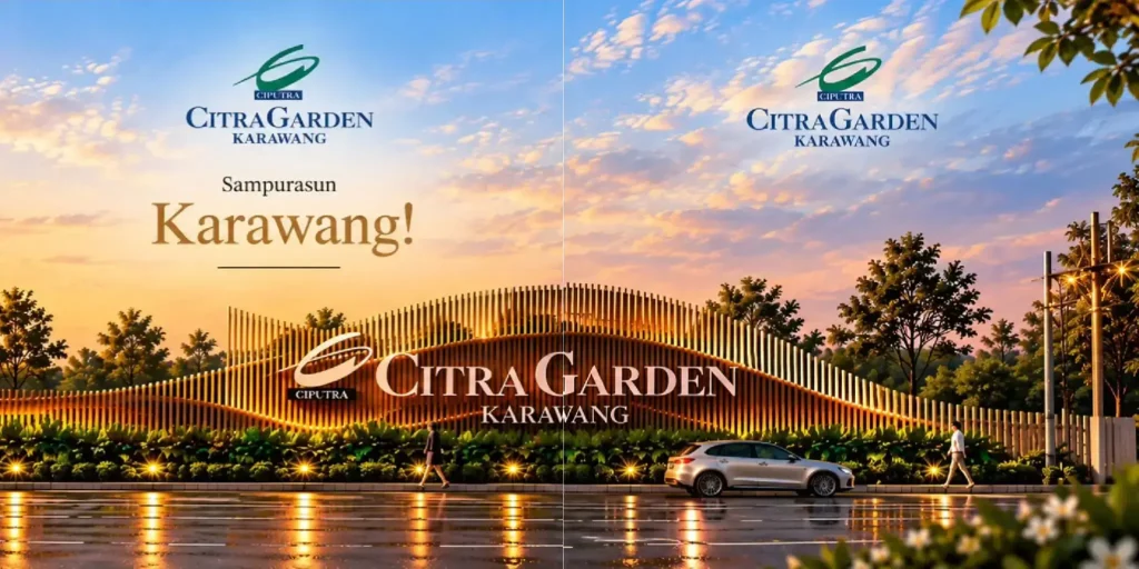 CitraGarden Karawang Main Gate