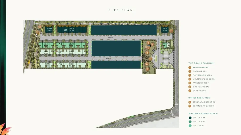 Wyldore Hiera BSD Siteplan